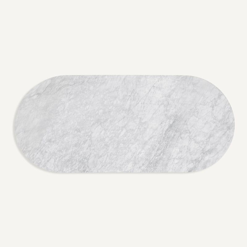 Am.pm Ovale Tischplatte Aus Marmor, L220 Cm, Ovalo