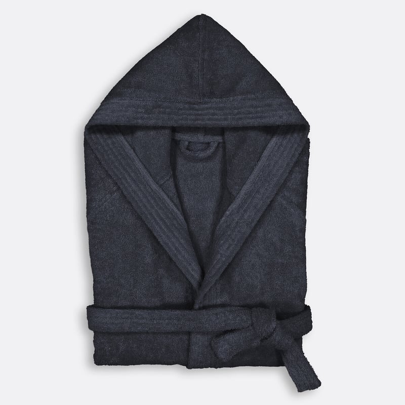 La Redoute Interieurs Kapuzen-bademantel Haxel, Baumwollfrottee 450 G/m2