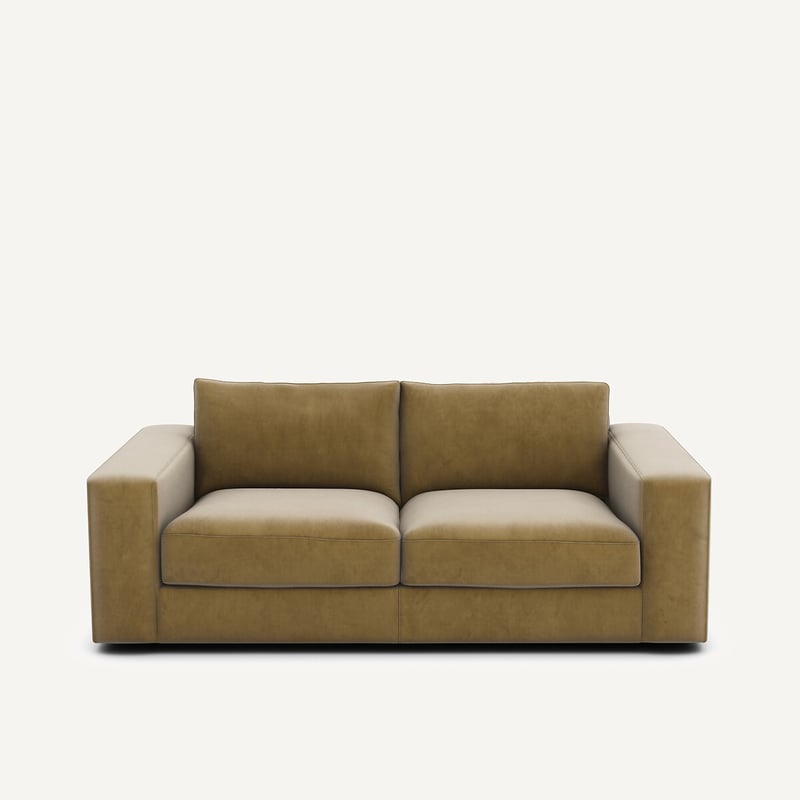 Am.pm Kompaktes 3-sitzer-sofa Skander, Velours