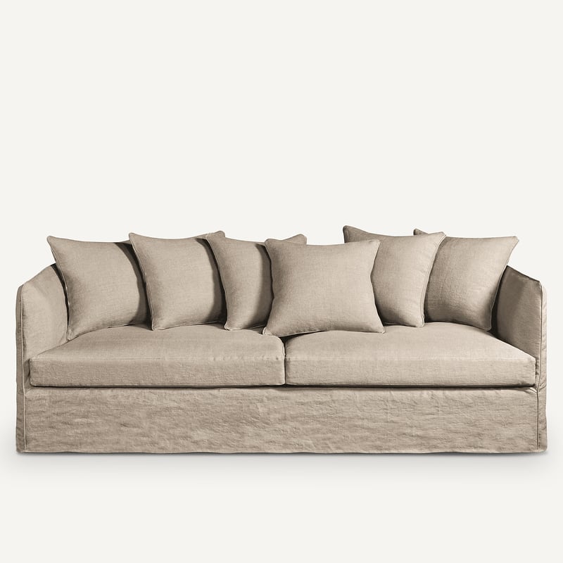 Am.pm 3-, 4- Oder 5-sitzer-sofa, Knitterleinen, Neo Chiquito