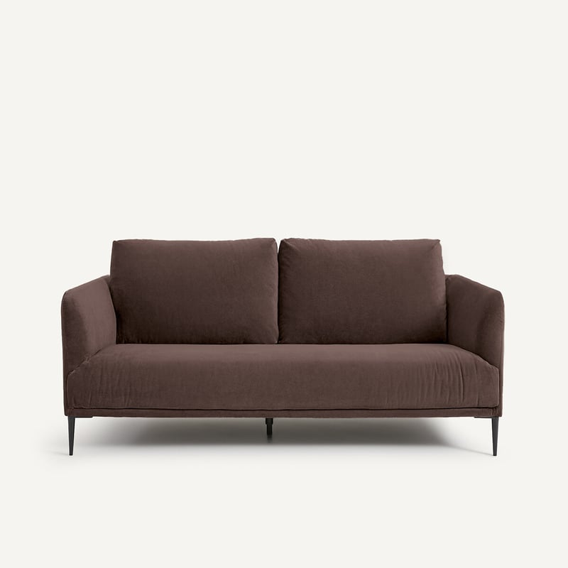 Am.pm X Emmanuel Gallina Kompaktes Sofa Aus Leinenvelours, Oscar