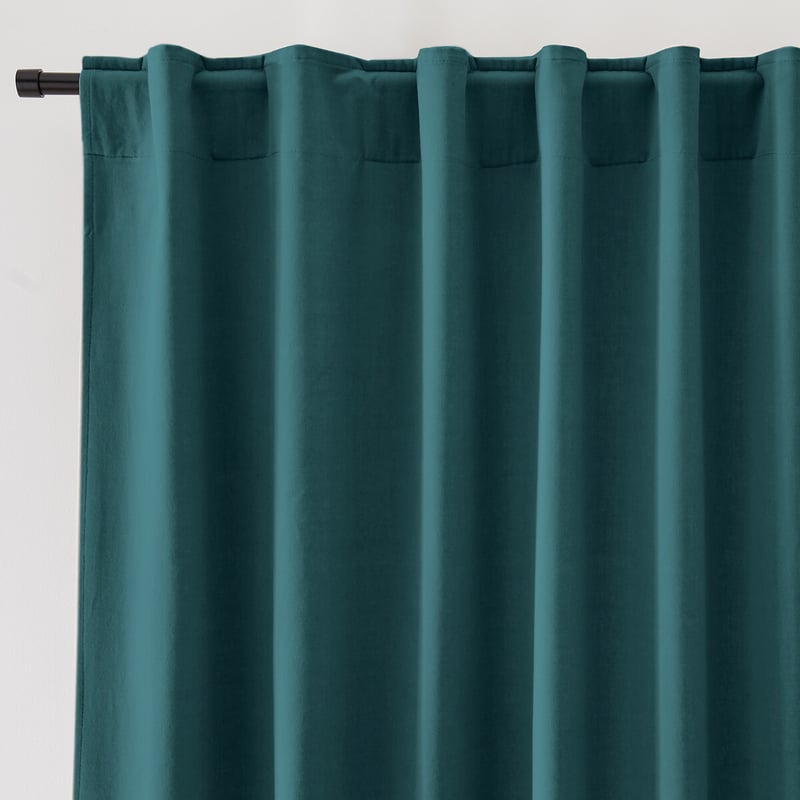 La Redoute Interieurs Vorhang Velvet, Verdeckte Schlaufen, Samt