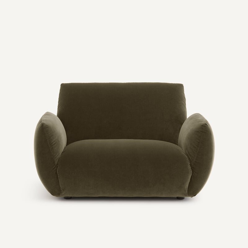 Am.pm Sessel Spogano, Samt