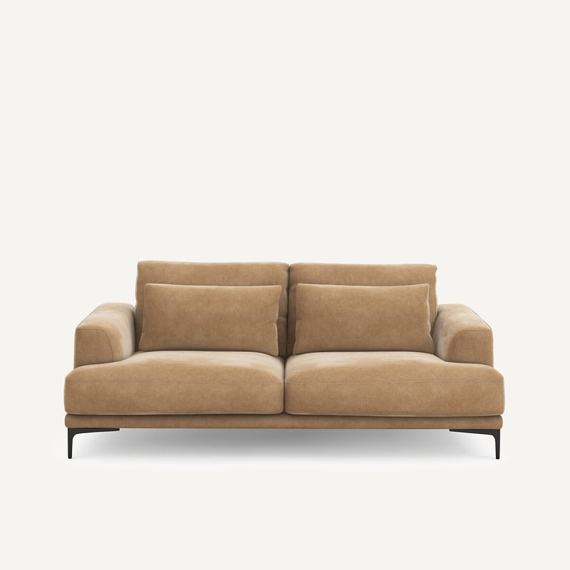 Am.pm 3-sitzer-sofa Marsile, Samt Stonewashed
