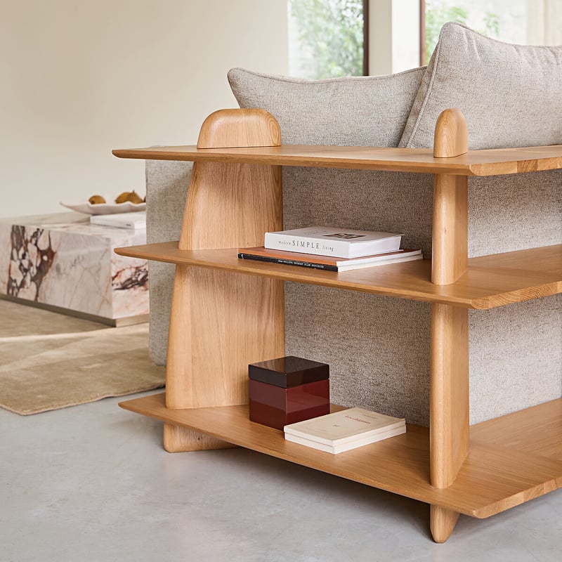 Am.pm Niedriger Bücherschrank Aus Massiver Eiche, Kleines Modell, Iloss