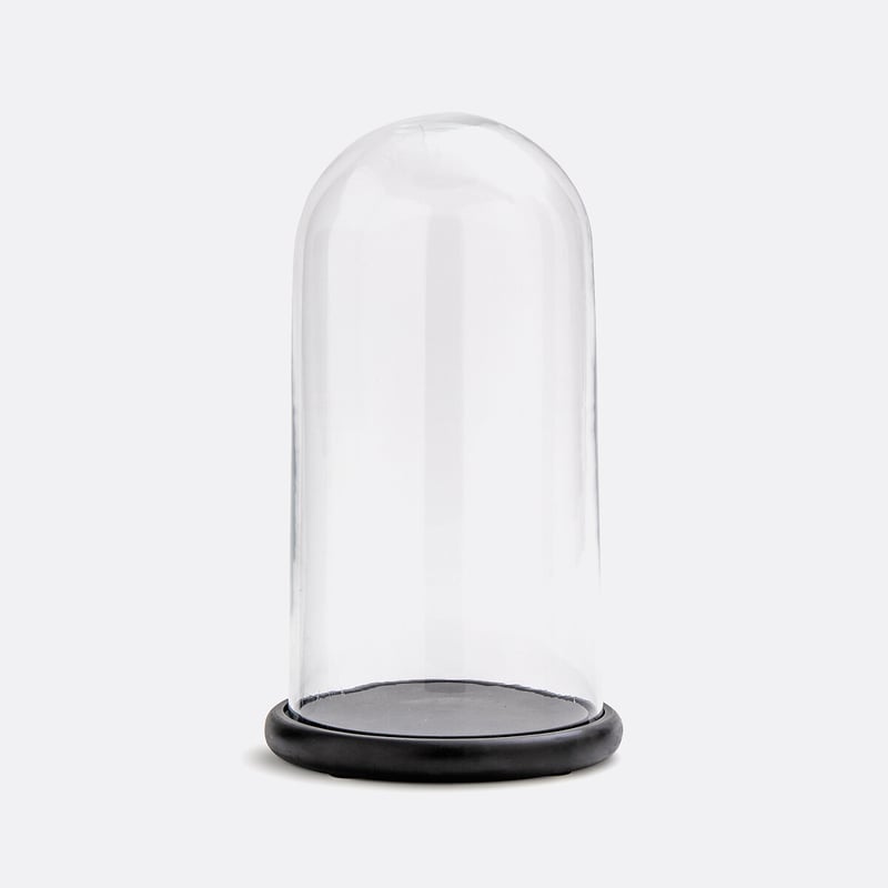 La Redoute Interieurs Glasuhr Campa Mit Schwarzem Sockel