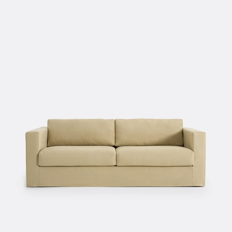 Sofa Mit Abnehmbarem Bezug 3-, 4-sitzig Baumwolle Und Leinen, Noni