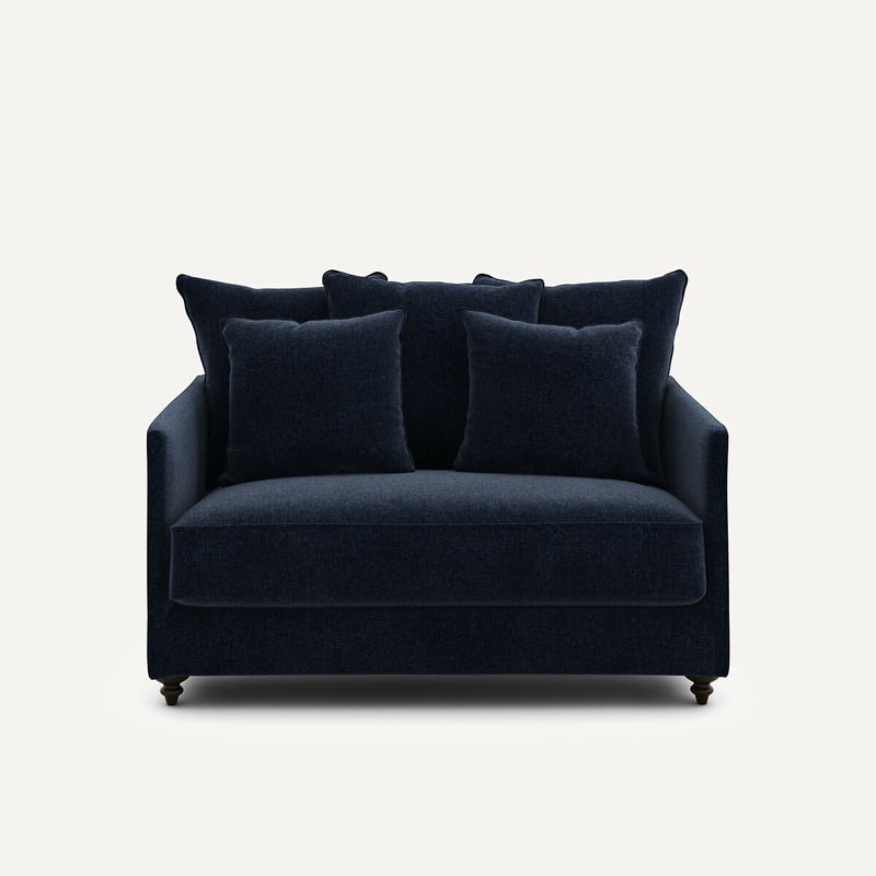 Am.pm 2p-sofa, Umwandelbar, Chenille-samt, Lazare