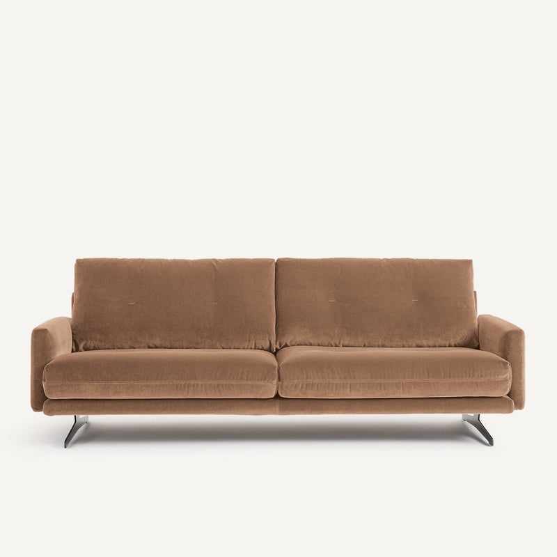 Am.pm Sofa Aus Samt, Delicato