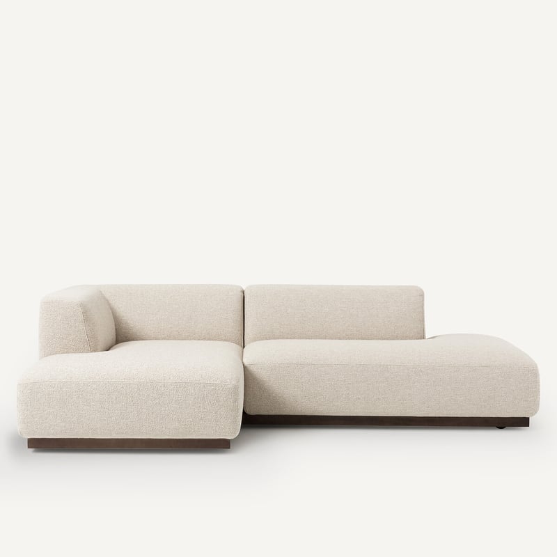 Am.pm Xl-ecksofa Jacopo Mit Ecke Links, Bouclé