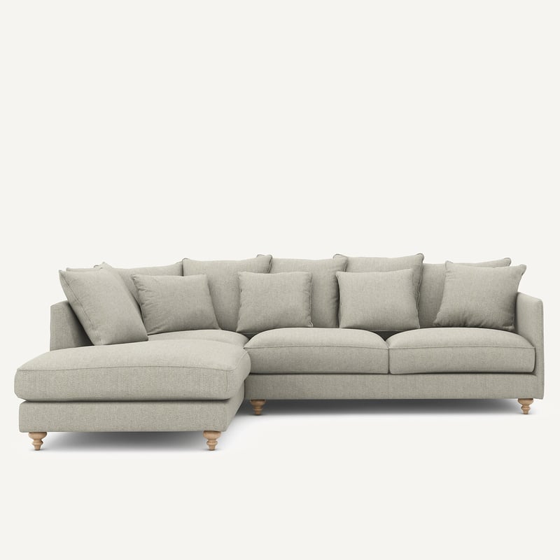 Am.pm Umwandelbares Ecksofa, Tweed, Lazare