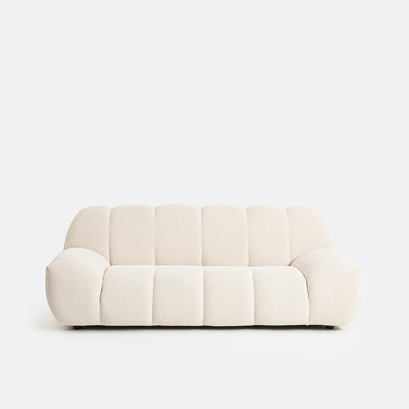 3-sitzer-sofa, Reliefstoff, Nuria