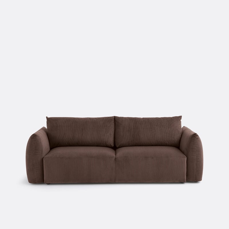 3-sitzer-schlafsofa Edith, Cordsamt