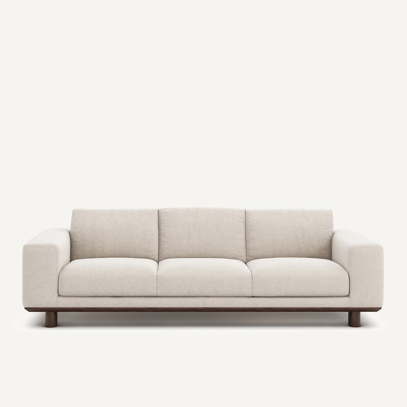 Am.pm 3- Oder 4-sitzer-sofa, Aus Meliertem Canvas, Cerea
