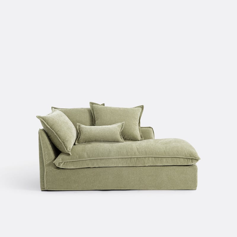 Meridian Odna Rechts, Abnehmbarer Bezug, Aus Meliertem Polyester