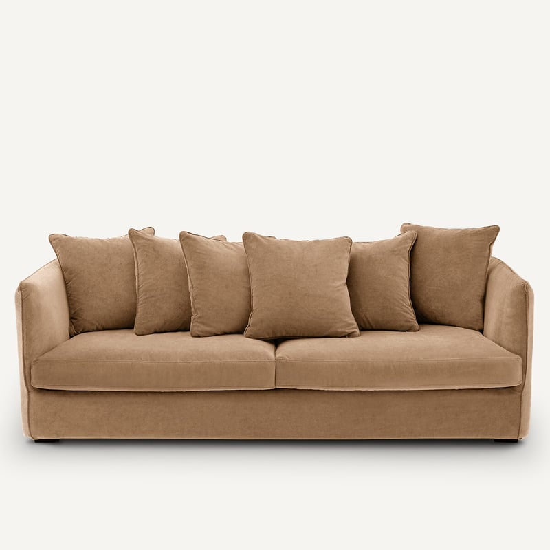 Am.pm 3-, 4- Oder 5-sitzer-sofa, Stonewashed Velours, Neo Chiquito