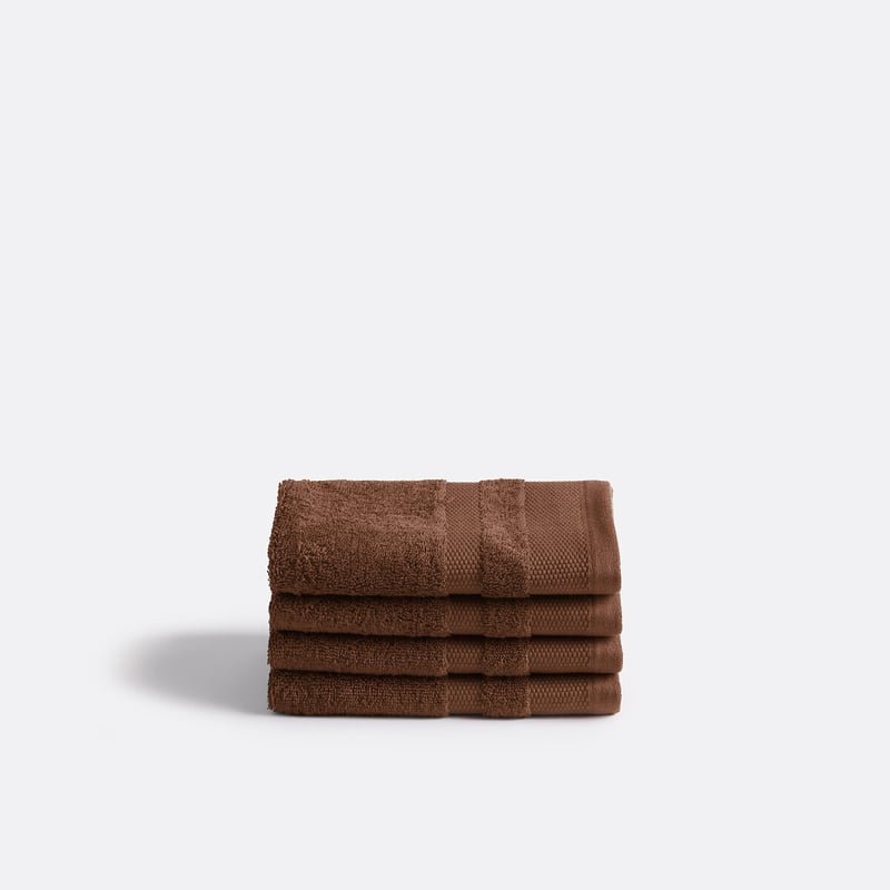 La Redoute Interieurs Set Mit 4 Gästehandtüchern Aus Ägyptischer Baumwolle 600g/m2, Kheops