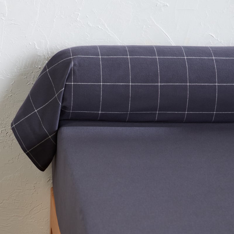 La Redoute Interieurs Nackenrollenbezug Charlie Aus Flanell