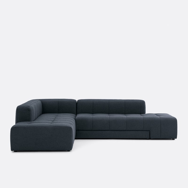 Ecksofa, Links, Umbaubar, Aus Feinem Bouclé, Fano