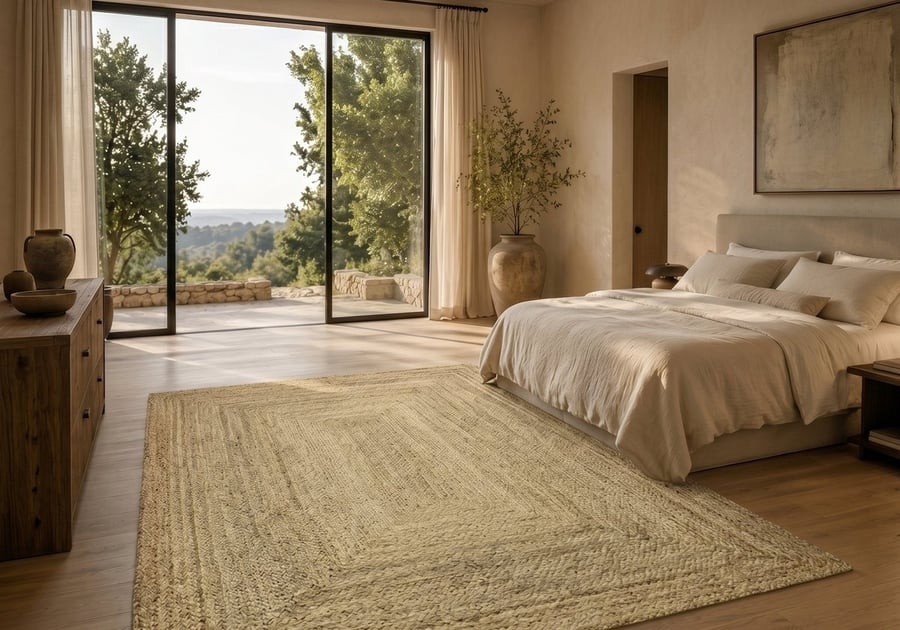 tapis en jute