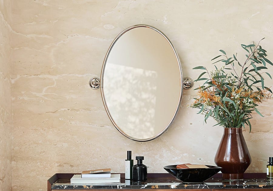 Miroir ovale