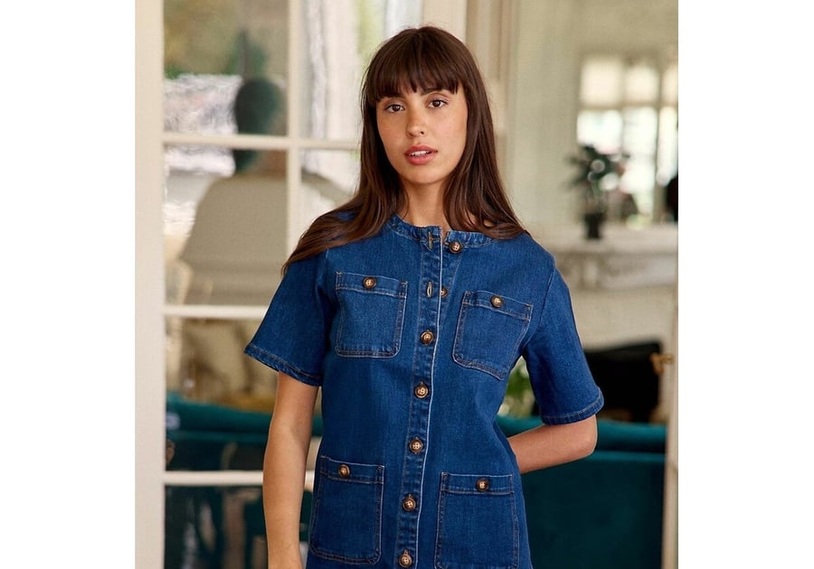 Robe courte d'été femme