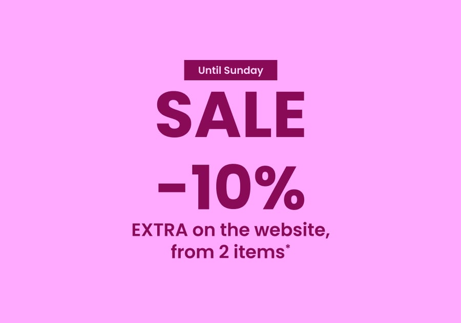 SALE : 10% EXTRA from 2 items*