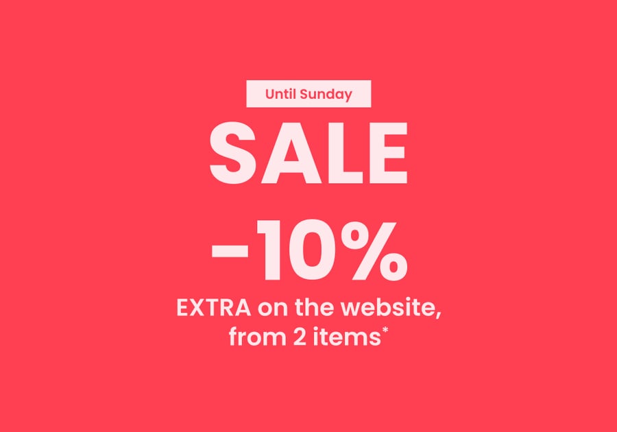 SALE : 10% EXTRA from 2 items*