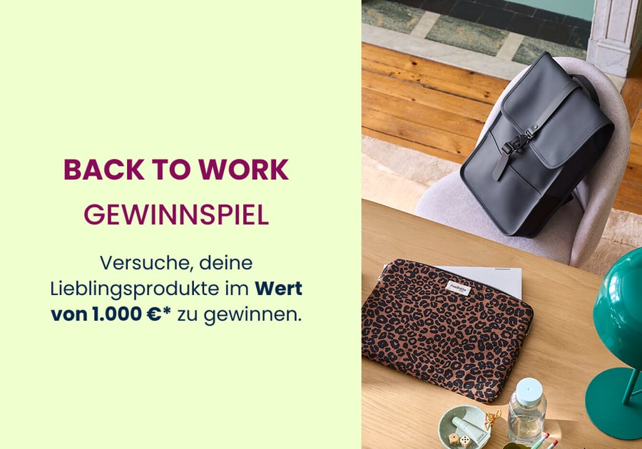 Back To Work Gewinnspiel