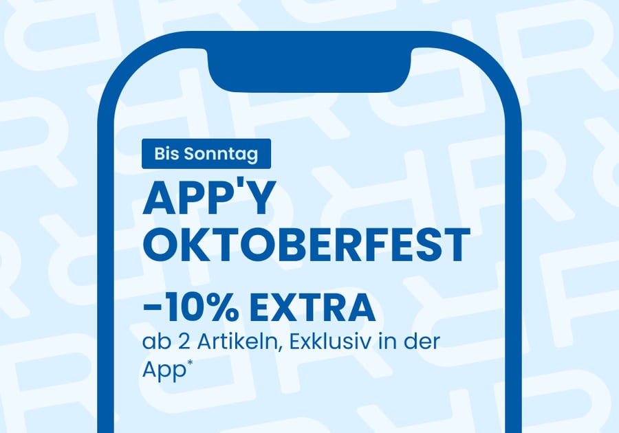 Exklusiv in der App : 10% EXTRA* ab 2 Artikeln