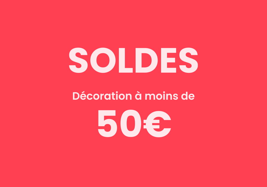 Décoration​ à moins de 50€