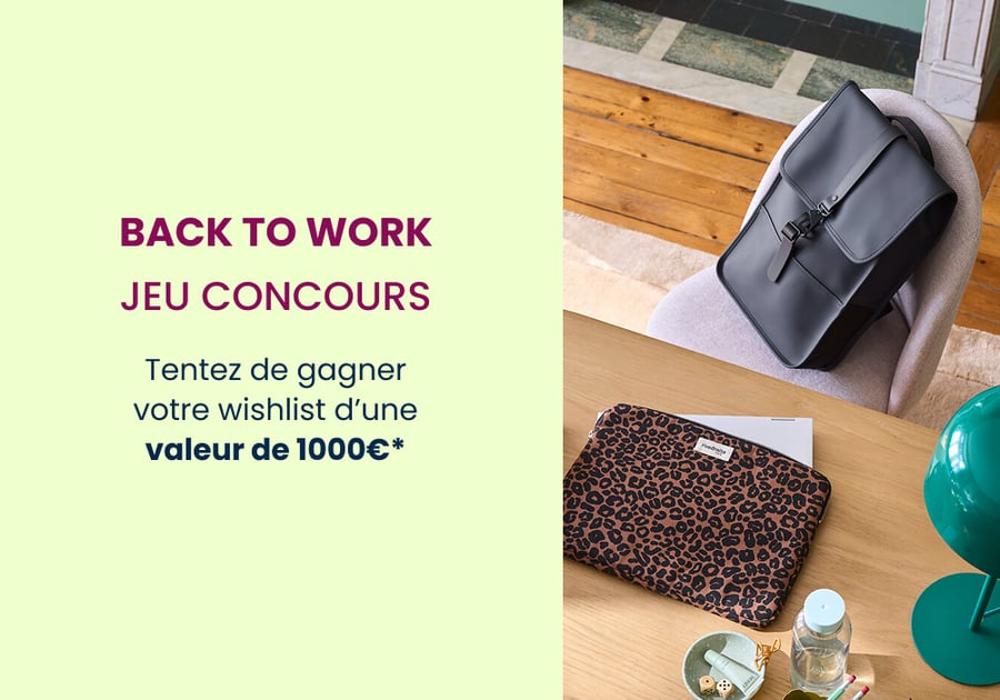 BACK TO WORK : JEU CONCOURS