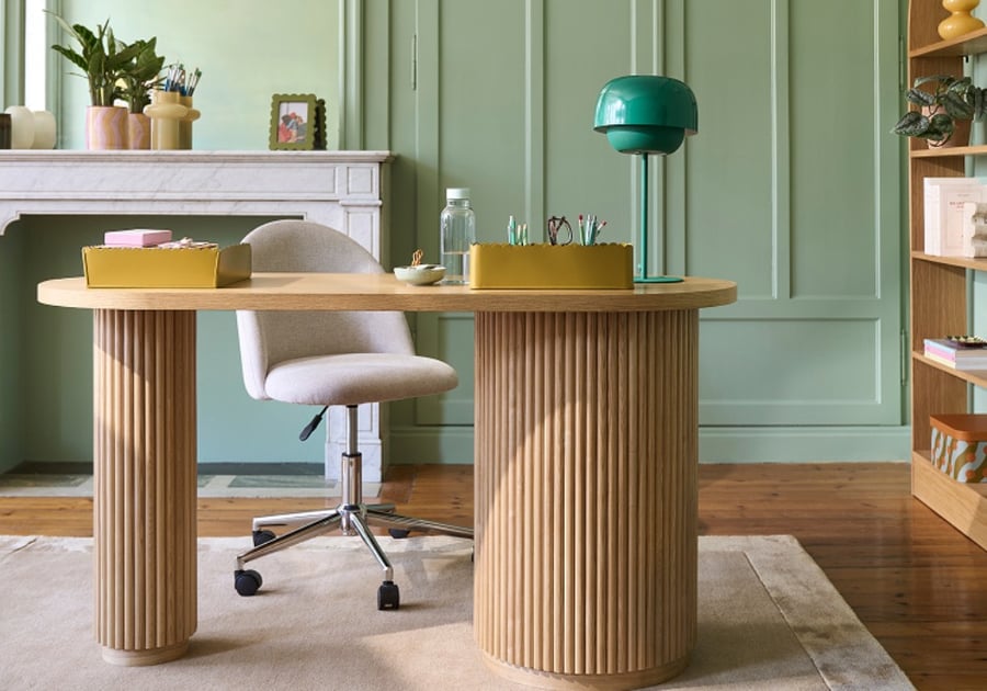 Un beau bureau pour s'y remettre