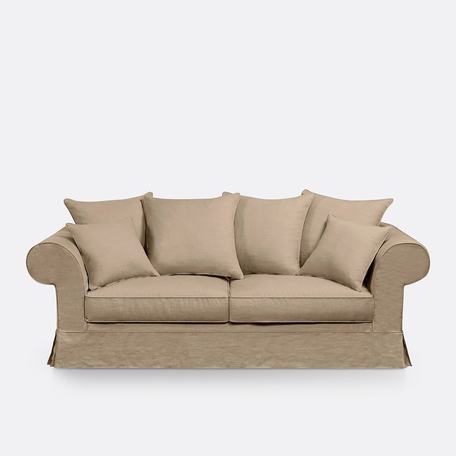 Canapé Adelia La Redoute, coloris blanc