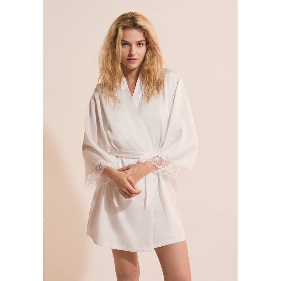 etam robe peignoir polaire