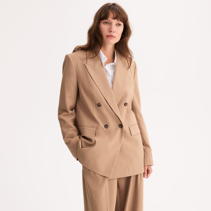 Double-breasted blazer jacket Anne Weyburn | La Redoute