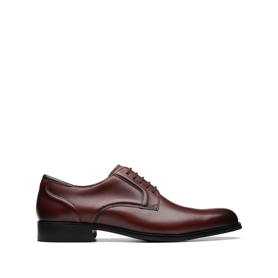 Sneaker B33 Spin Pelle di vitello granulata e pelle Gravity Vintage marroni