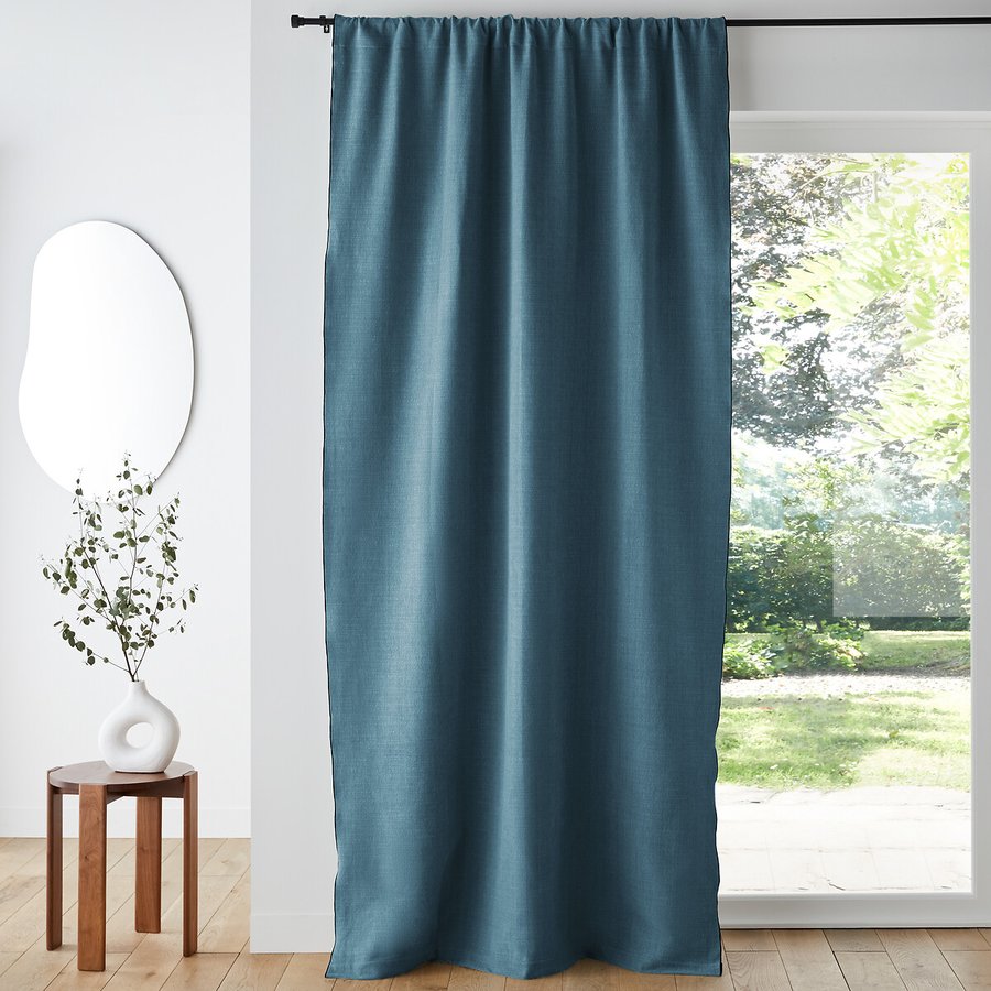 GARDINIA Tenda a pannello Basic (1 pannello), Scorrevole, Opaco, Tessuto lavabile, Antracite, 60 x 245 cm (LxH) | Leroy Merlin