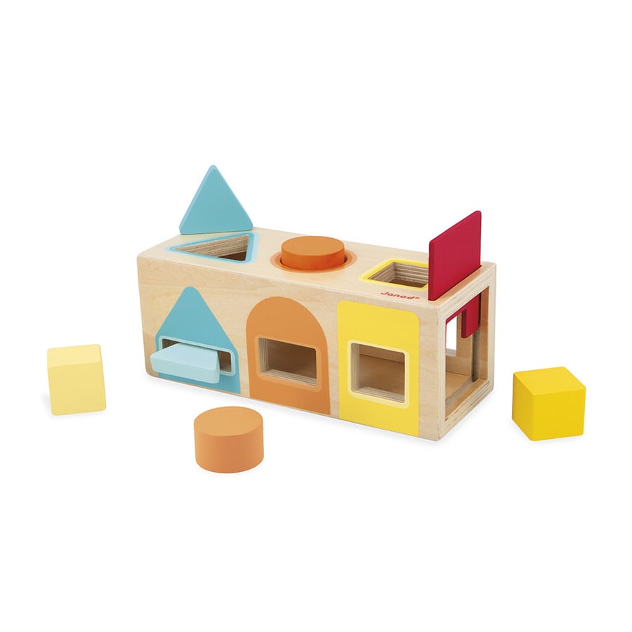 YOSOO Jouet géométrique 13 Trous Jeu de Construction de Blocs Formes Géométriques Jouet Éducatif