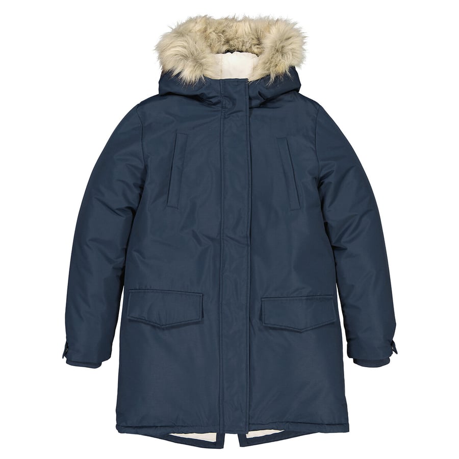 FIDES × CLUBHAUS Logo Parka-NAVY L 5c1a59e6935629f282712ad8bb764b
