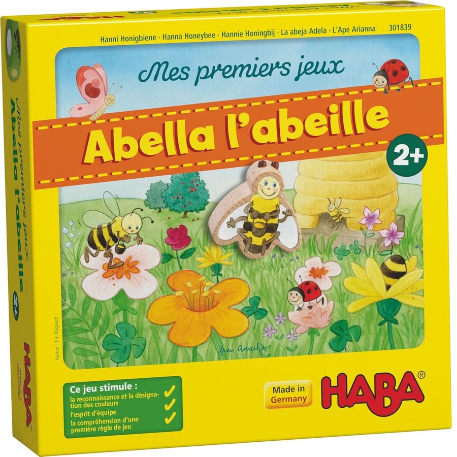 HABA – I Miei Primi Giochi – Abella Ape – Gioco Di Abilità In Legno Per Bambini 2-99 Anni, Con Alveare - 2