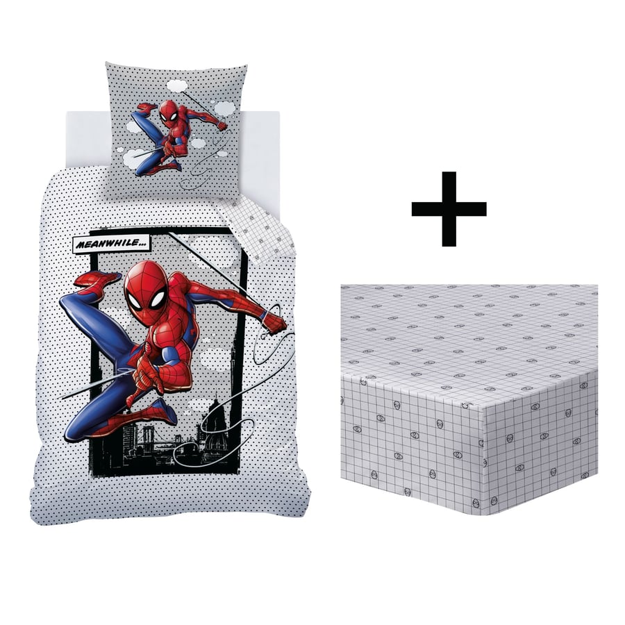 Plaid Polaire Spiderman Home Hero – 110x140 Cm, 100% Polyester OEKO-TEX, Douillet Pour Garçon