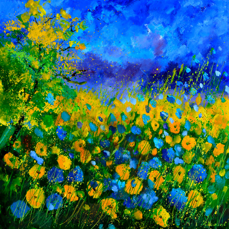 Tableau Peinture Fleurs Pivoines Du Jard, Peinture par Chrispaint Tableau Peinture Fleurs Pivoines Du Jard, Peinture par Chrispaint