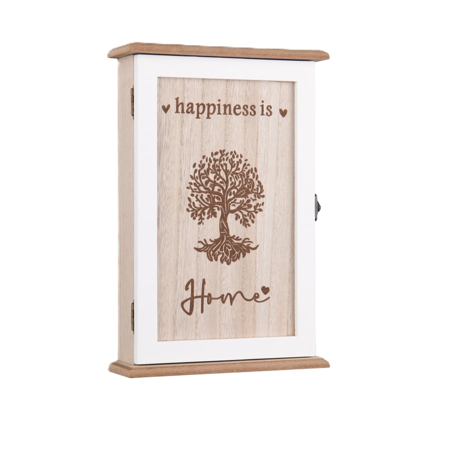Boite à Clés en Bois KLETH - Boîte de Rangement Pas Cher