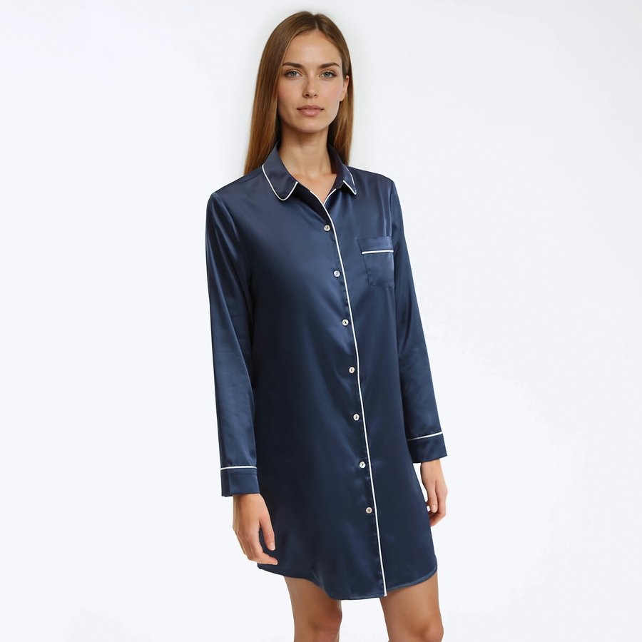 DESIGN - Camicia giacca nera con tasche applicate