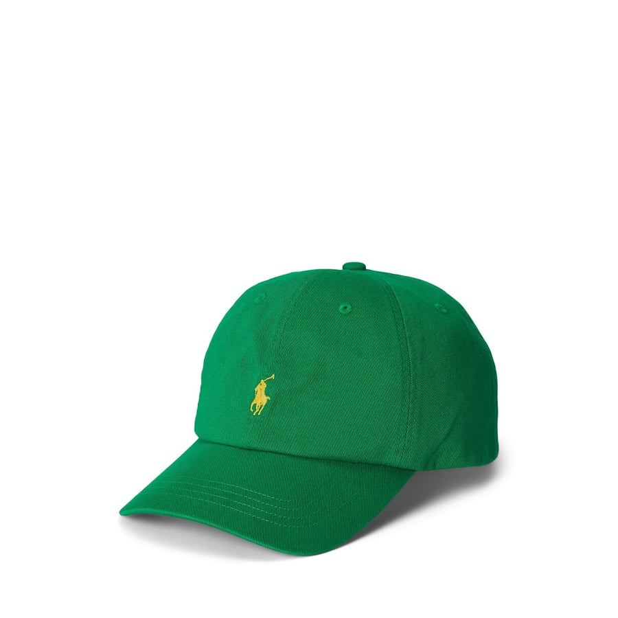 Cotton adjustable cap, bright green, Polo Ralph Lauren | La Redoute
