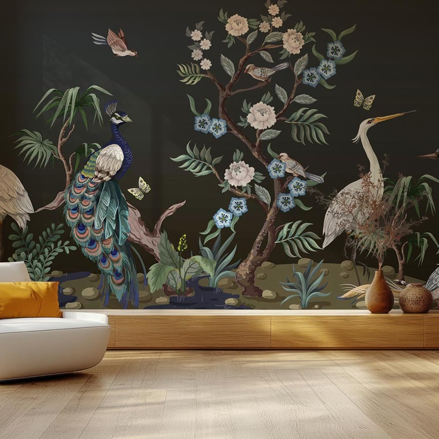 Sticker Mural adhésif Autocollant décoratif - Branche Oiseaux - Noir - 257x574 cm | Leroy Merlin Sticker Mural adhésif Autocollant décoratif - Branche Oiseaux - Noir - 257x574 cm | Leroy Merlin