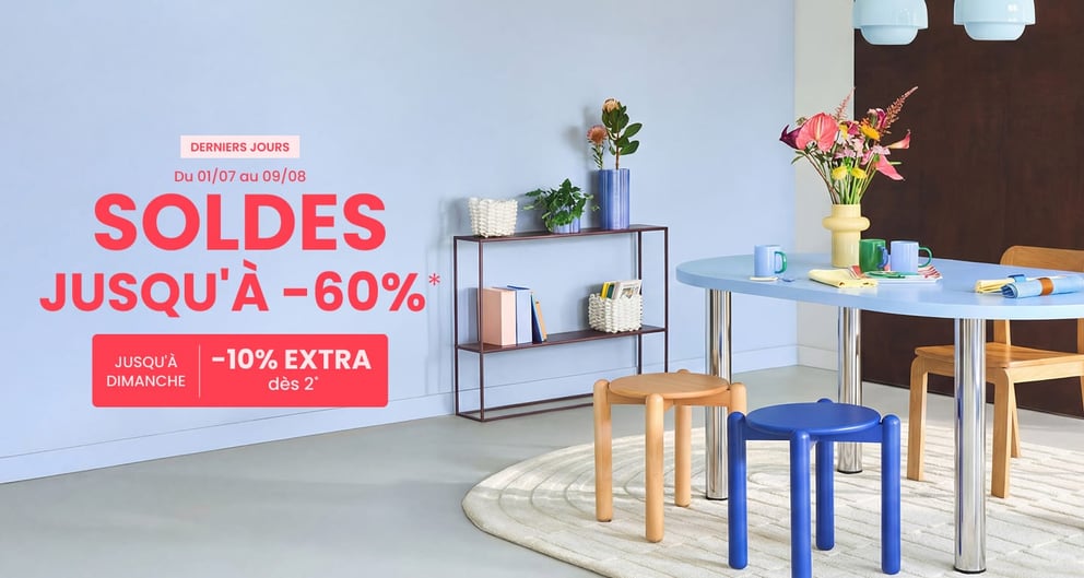 DERNIERS JOURS: Jusqu' -60%|10% EXTRA*