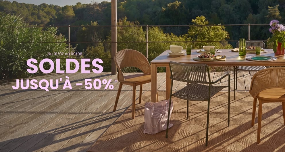 SOLDES: Jusqu' -50%*