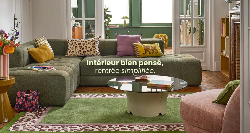 Intérieur bien pensé, rentrée simplifiée.